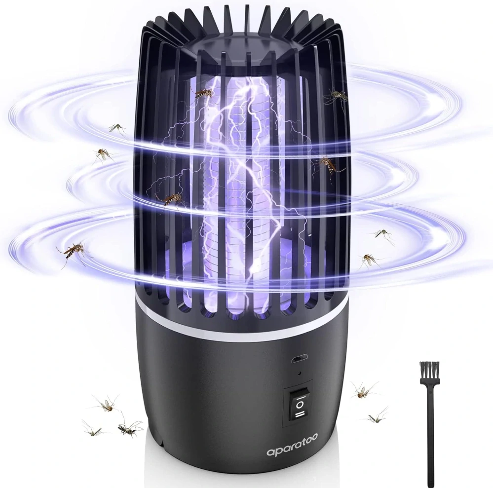 2v1 elektrická lampa odpuzující komáry s UV světlem