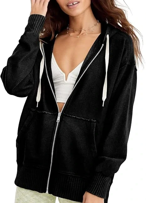 Dámská mikina Cicy Bell Oversized XL, černa