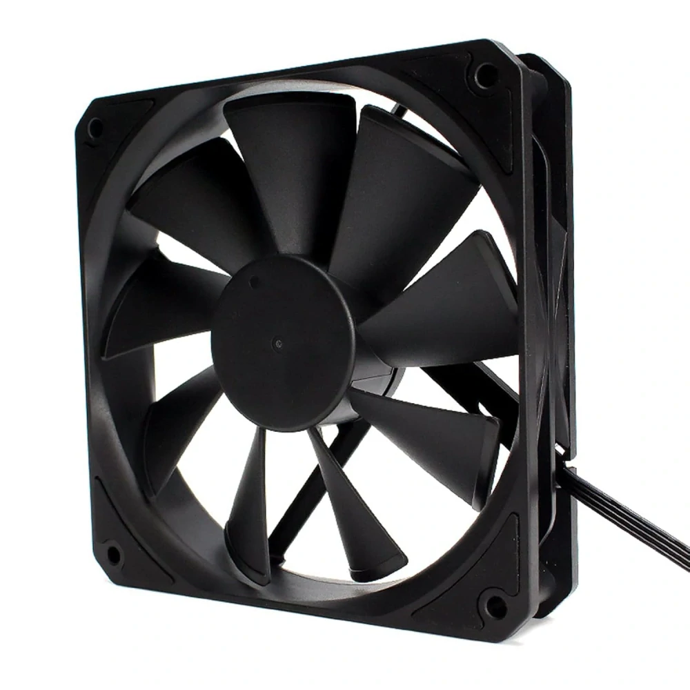 TZMRIT ventilátor PC skříně TJ120 120 mm černé ložisko FDB 120 mm