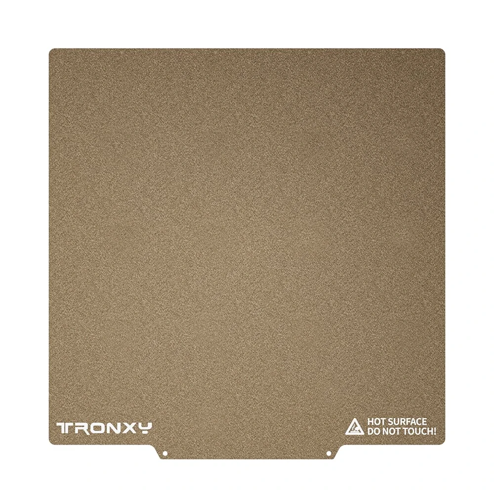TRONXY PEI deska na sestavení plechu, flexibilní magnetické povrchy PEI pro vyhřívané lože 3D tiskárny 330x330 mm
