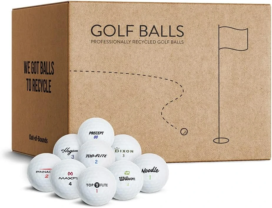 Out of Bounds Lakeballs Mix | Balení 100 | Golfové míčky | AAAA/AAA | Špičková kvalita