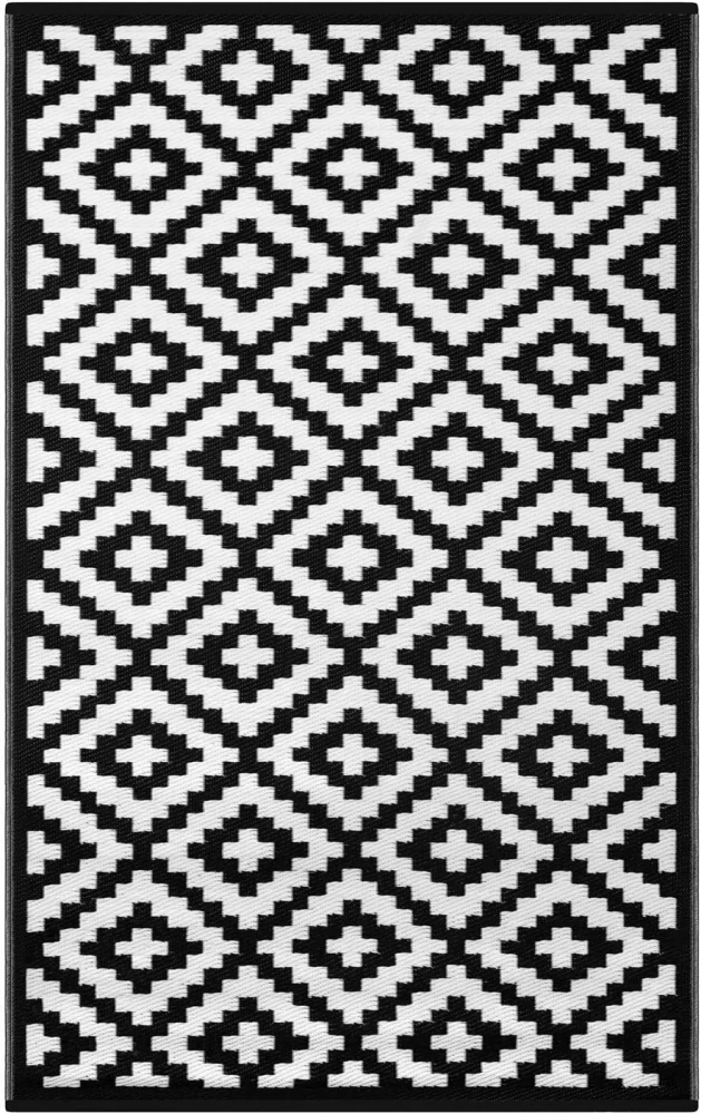 Lehký venkovní koberec, oboustranný, plast, Nirvana, /Blanco, 150 cm x 240 cm
