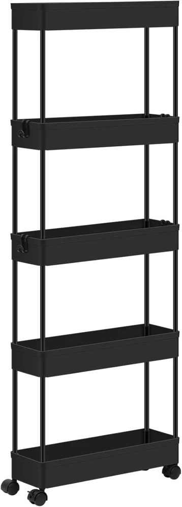 Servírovací vozík Klihome 5 úrovní 39 x 107,5 x 12,5 cm