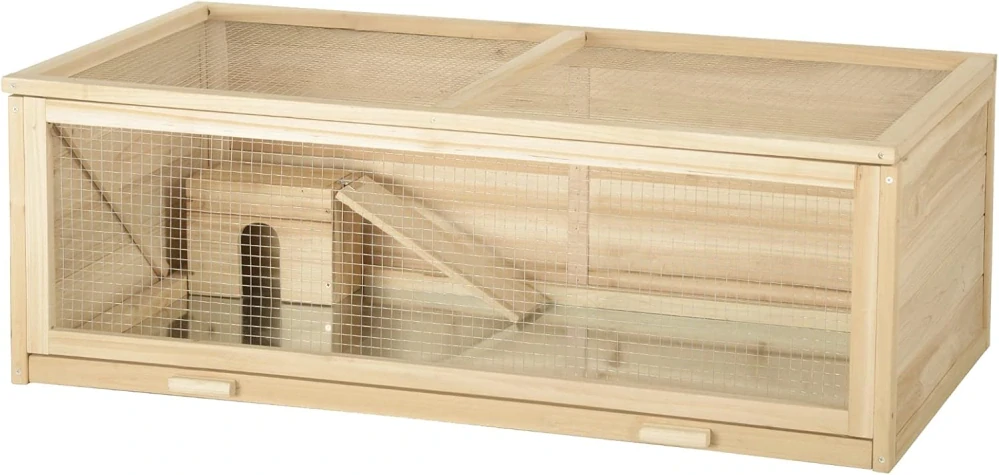 EUGAD 0002CSL Klec pro malé zvíře 110 x 58 x 38 cm