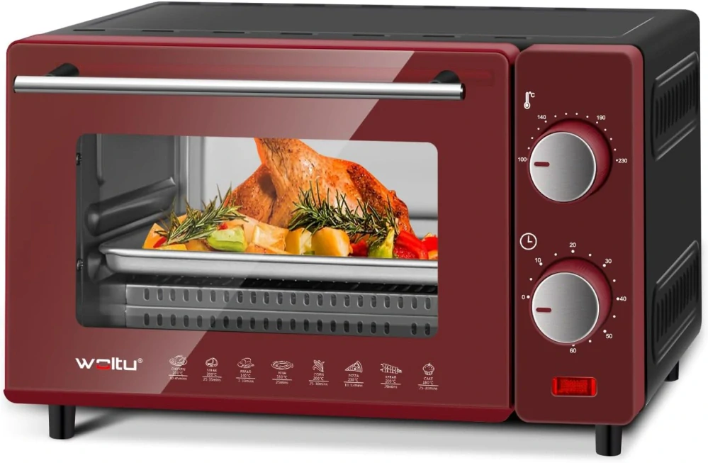 Mini trouba WOLTU 10 litrů, 650 W