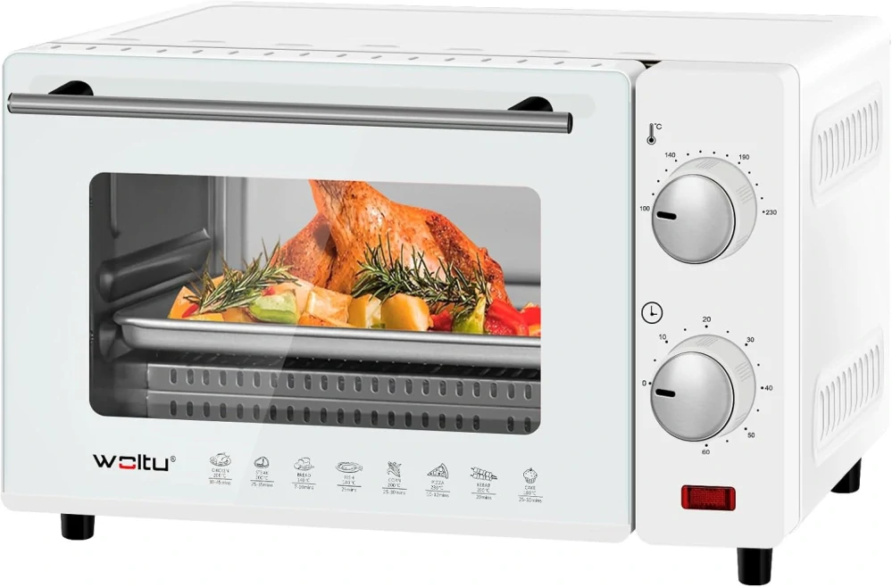 WOLTU mini trouba 10 l,trouba na pizzu, 100-230 °C