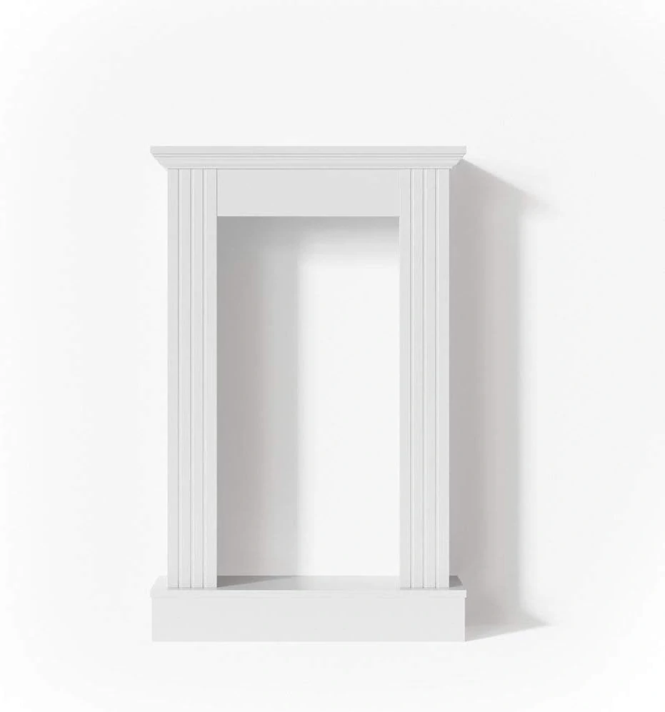 Vicco Obklad krbu Bílá 110 x 70 cm