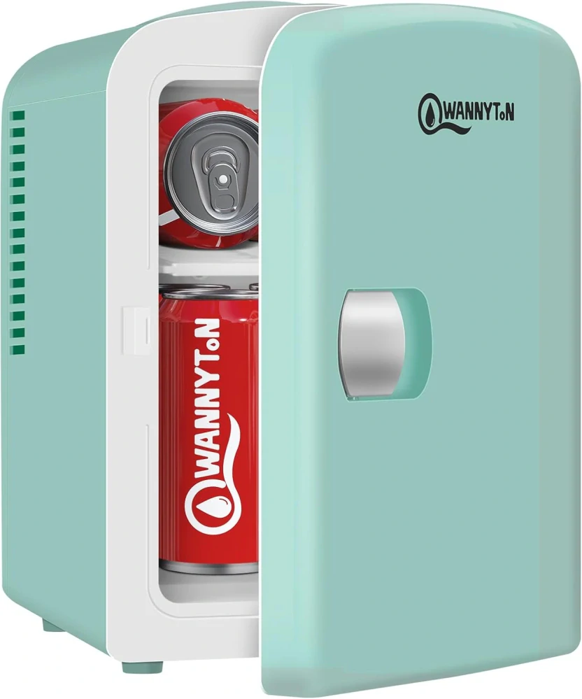 WANNYTON Mini lednička 4L, mini chladicí box s funkcí chlazení/ohřevu