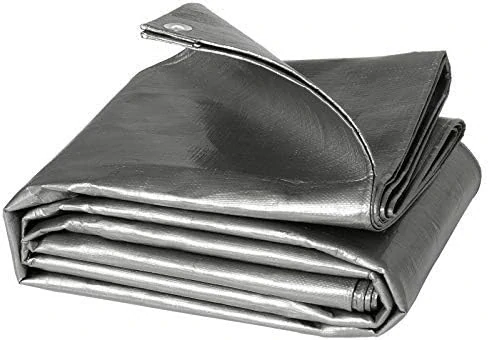 Plachta WOLTU 5 x 5 m, voděodolná, 280 g/m², šedá