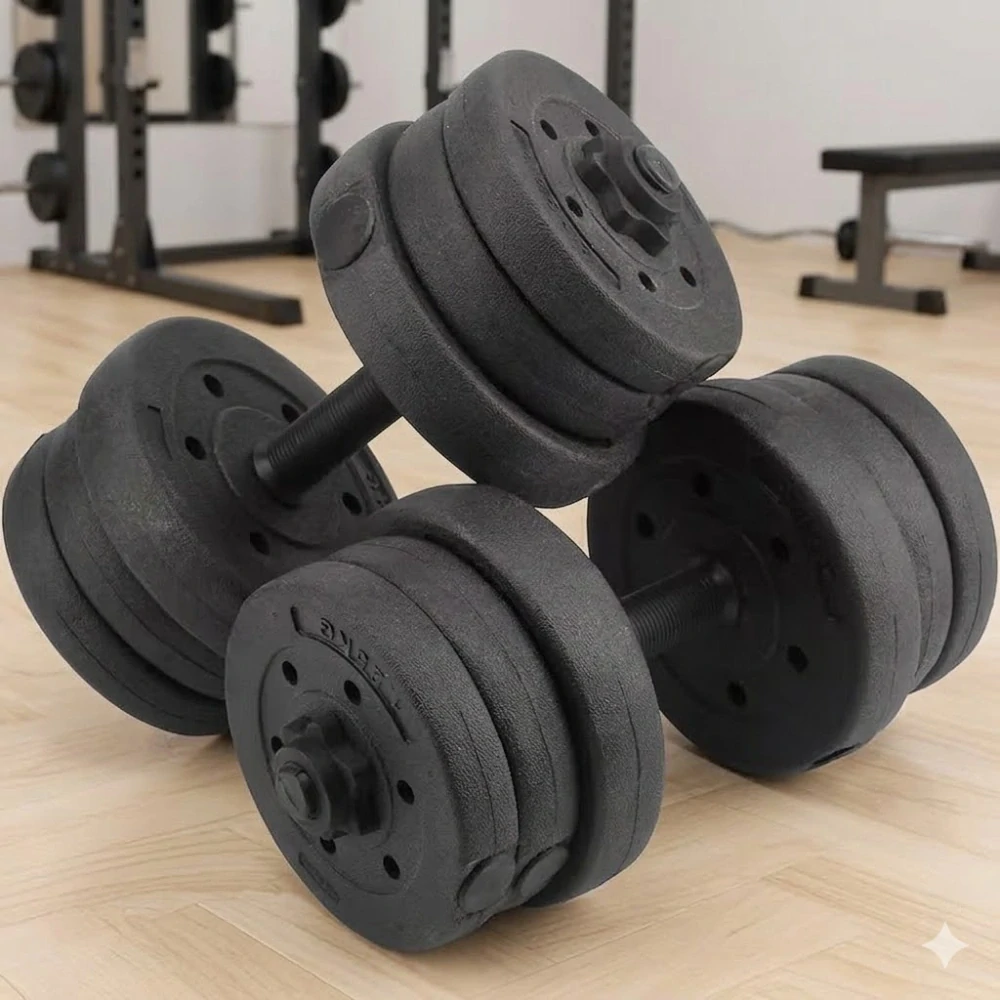 Nastavitelná činková sada 2 × 10 kg (celkem 20 kg)