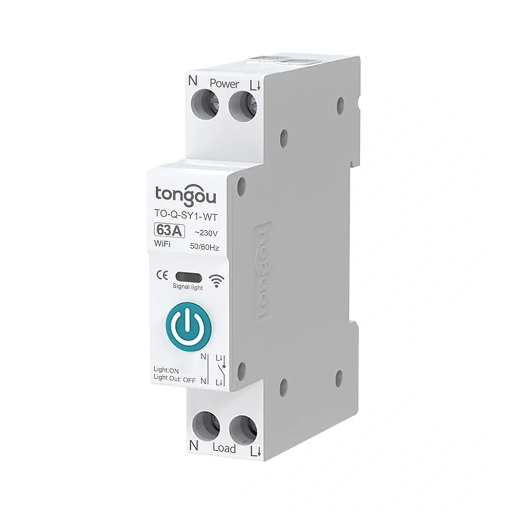 Din Rail Switch Smart WiFi Switch Bezdrátové dálkové ovládání