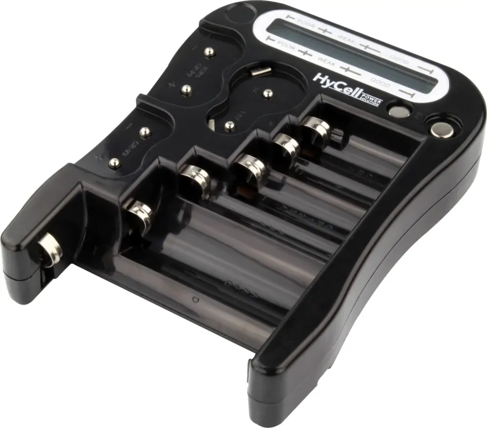 Tester baterií Ansmann s LCD displejem