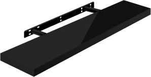 WOLTU RG9481sz nástěnná police 90 x 22,9 x 3,8 cm