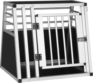 Hliníkový přepravní box pro psy Eugad Š 60 x V 55 x H 50 cm