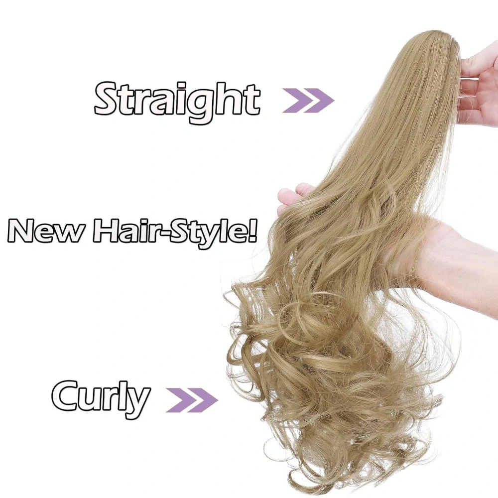 Silk-co Clip-In prodlužování vlasů do culíku 65 cm