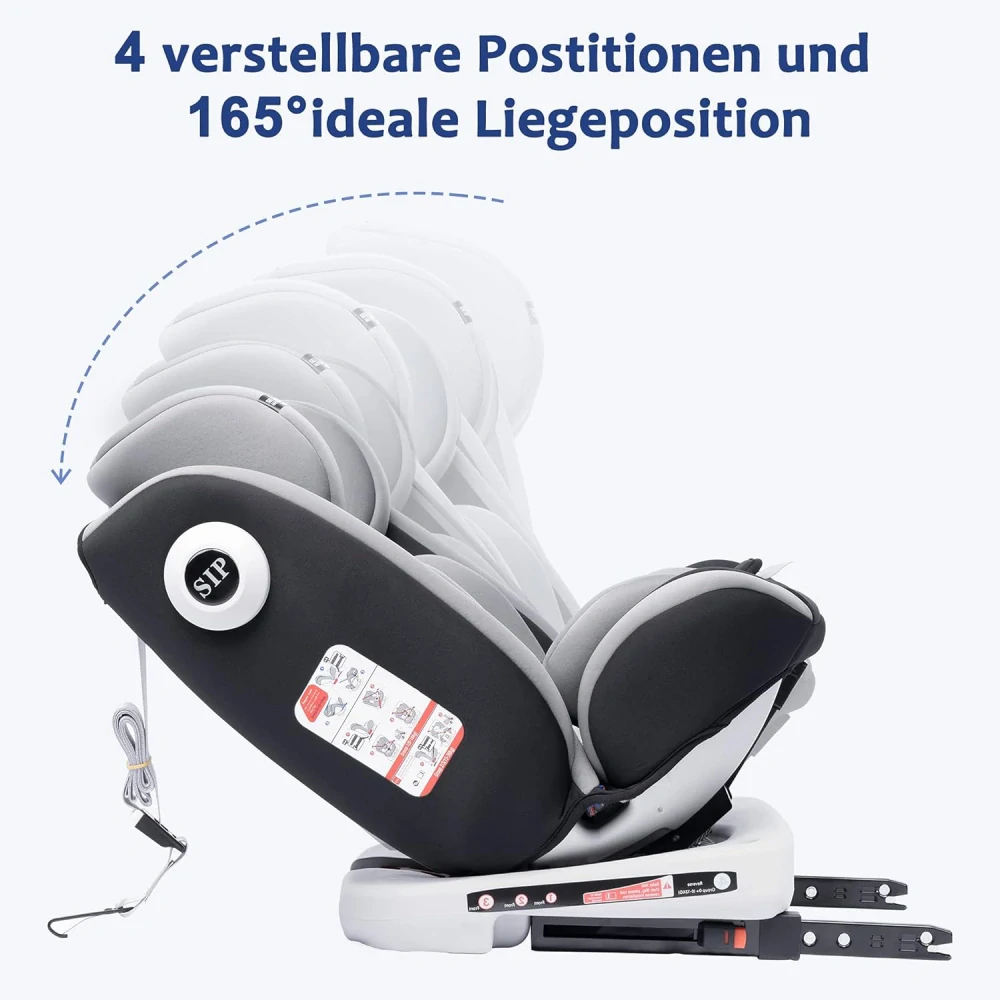 Otočné autosedačky Farsaw 360 s ISOFIXem, 40-150 cm (skupina 0+/1/2/3-36 kg), 0-12 let,