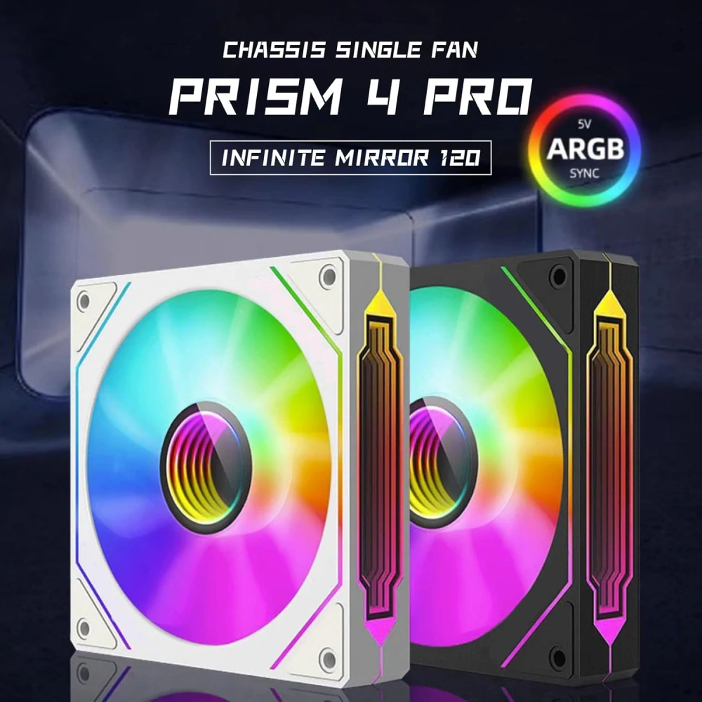 Ventilátor TZMRIT Prism 4 Pro RGB