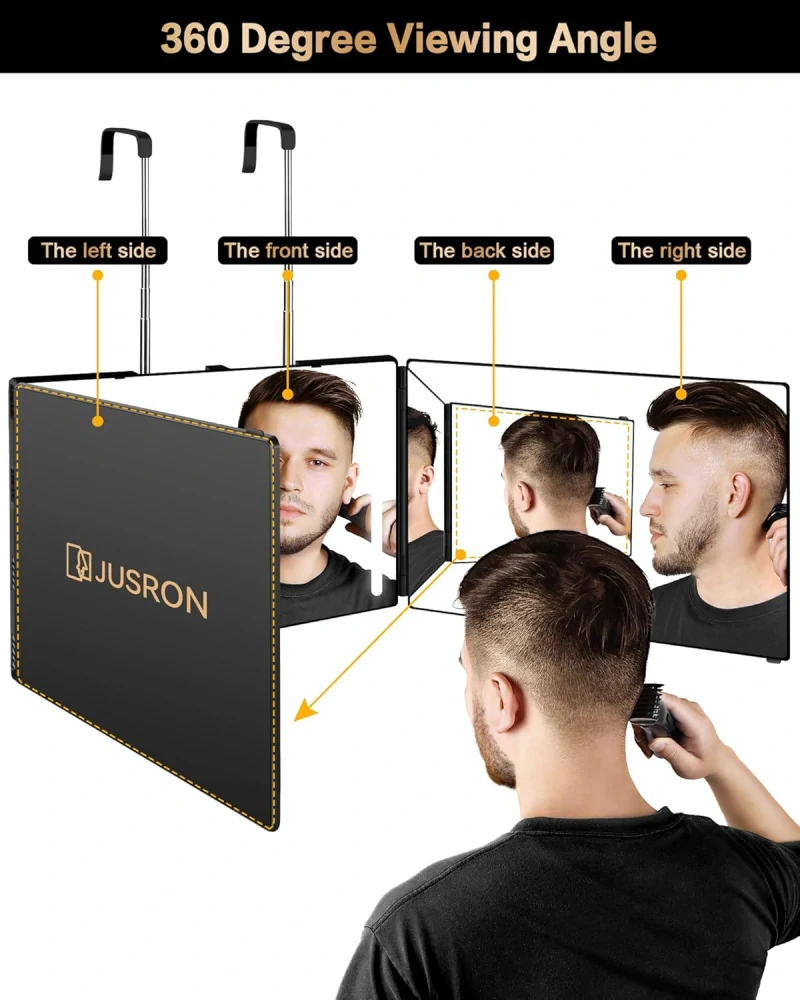 JUSRON Samozavírací zrcátko 
