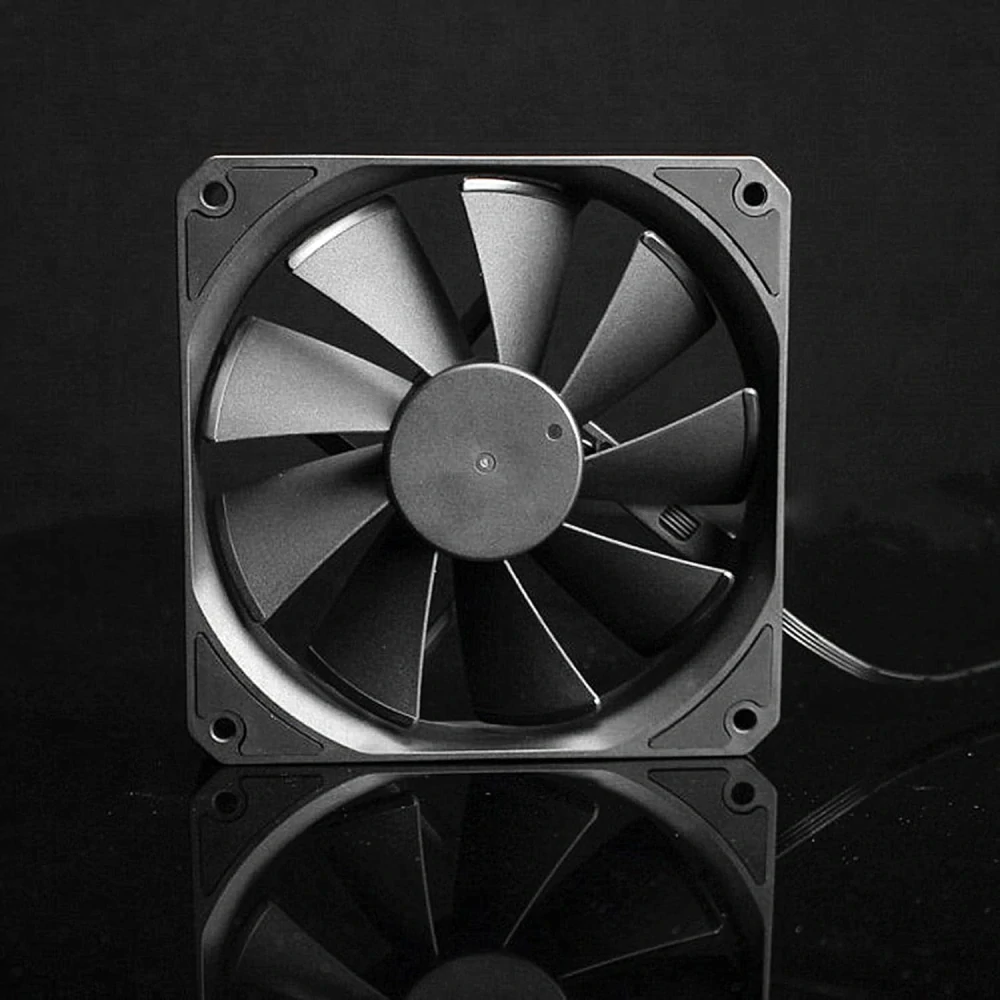 TZMRIT ventilátor PC skříně TJ120 120 mm černé ložisko FDB 120 mm