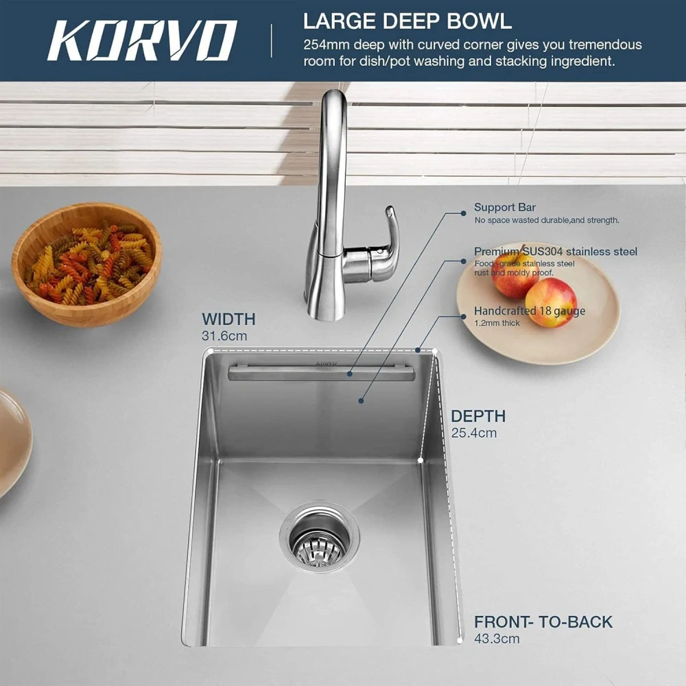 KORVO Pracovní stanice Kuchyňský dřez