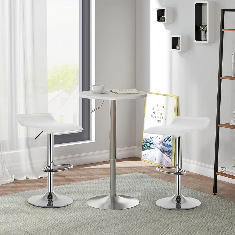 WOLTU sada 4 barových stoliček