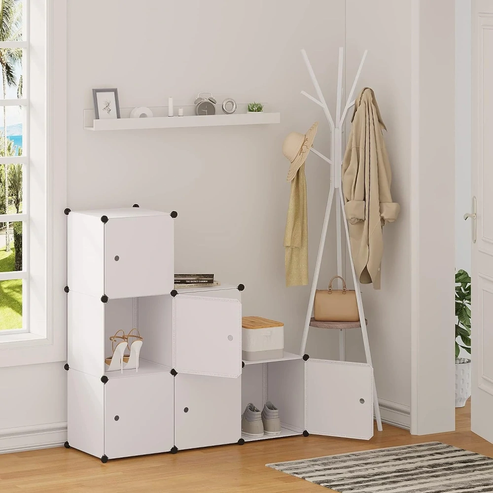 Stojan na obrázky WOLTU,100 cm, bílá