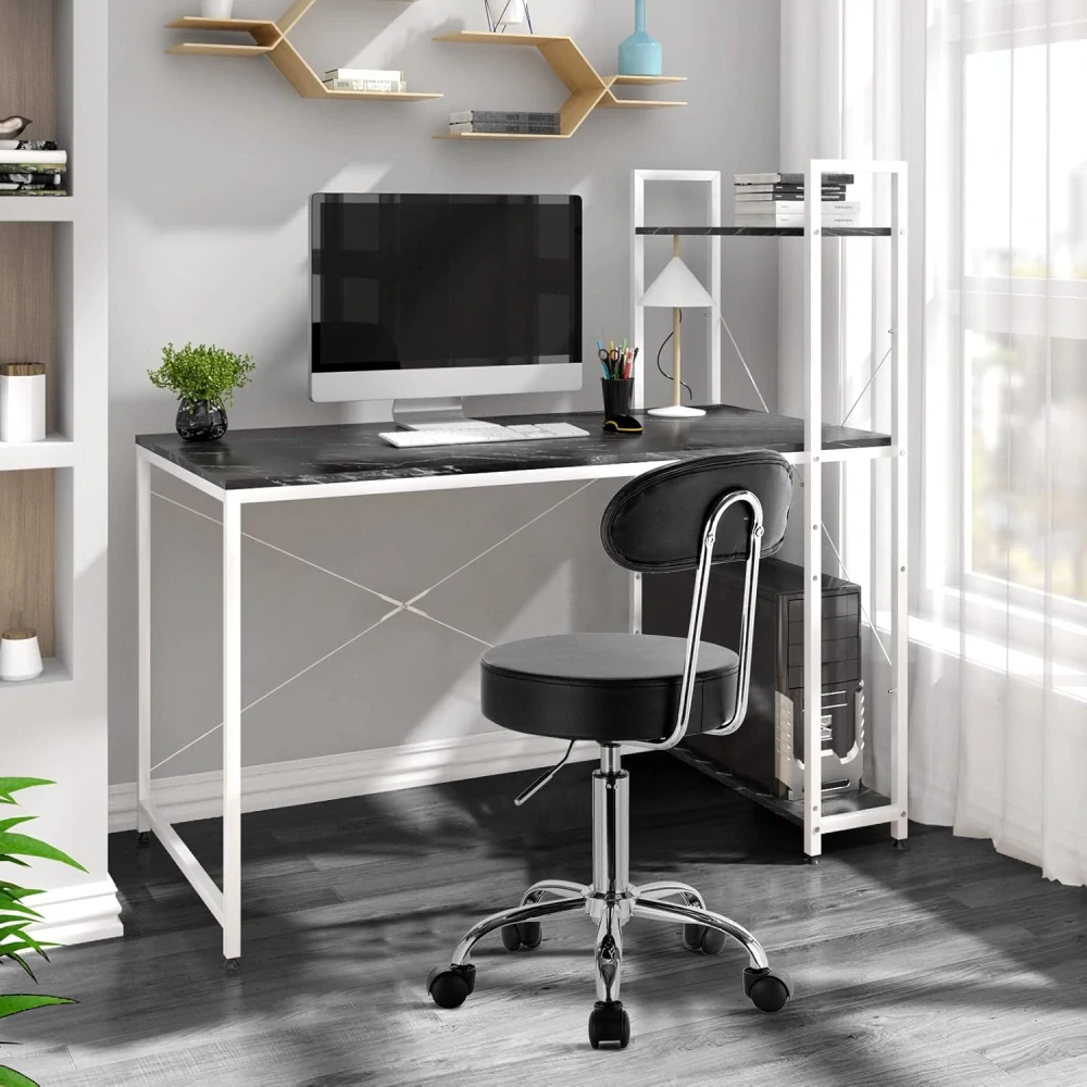 WOLTU® WOLTU® BH34SZ-1 kancelářská stolička s kolečky s opěradlem kancelářská stolička s kolečky s opěradlem