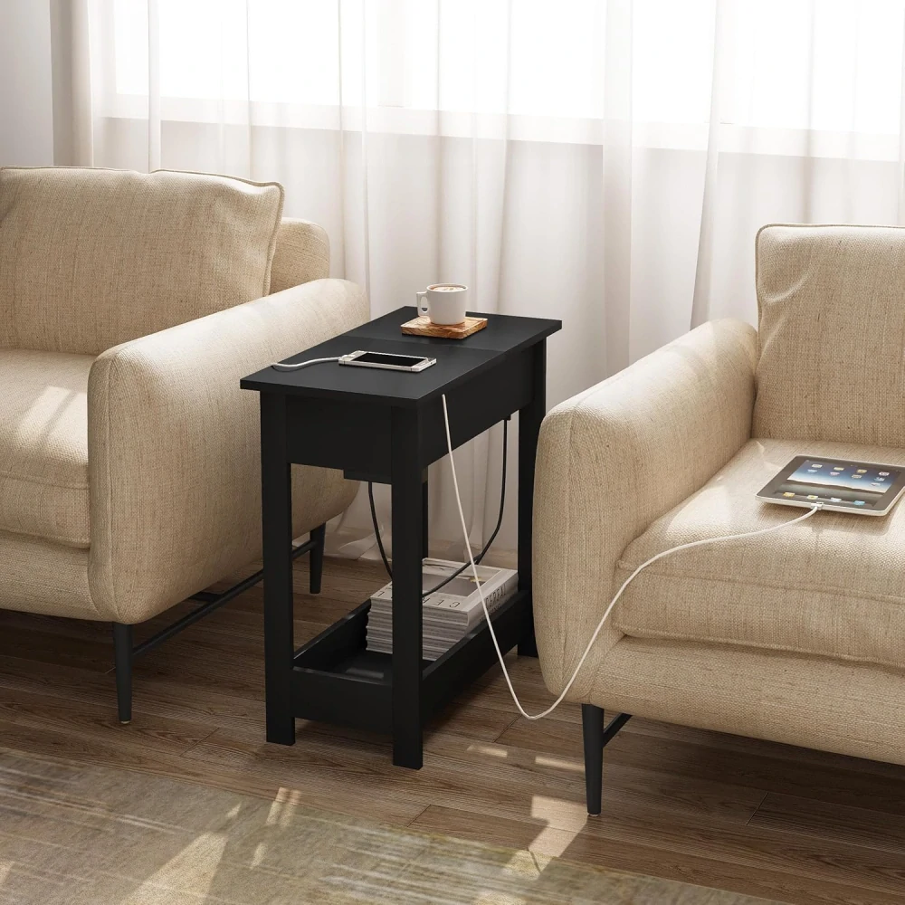EUGAD odkládací stolek 30D x 60W x 60V