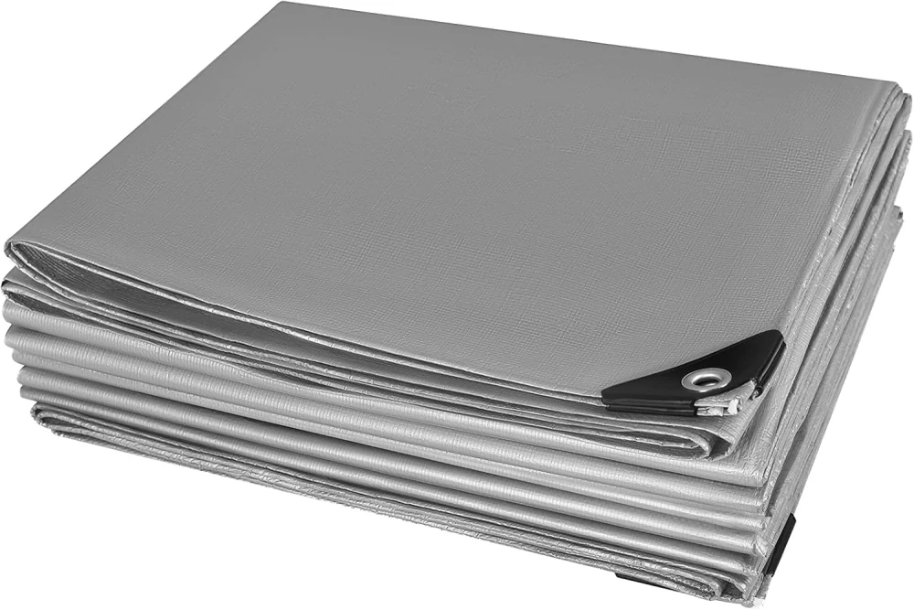 WOLTU GZ1211grg03 PE ochranná plachta plachta na bazén 4x8m 280g/m²