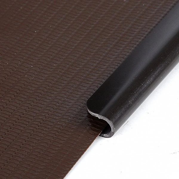 Síťové proužky WOLTU, dvojitá drátěná síť, hnědá