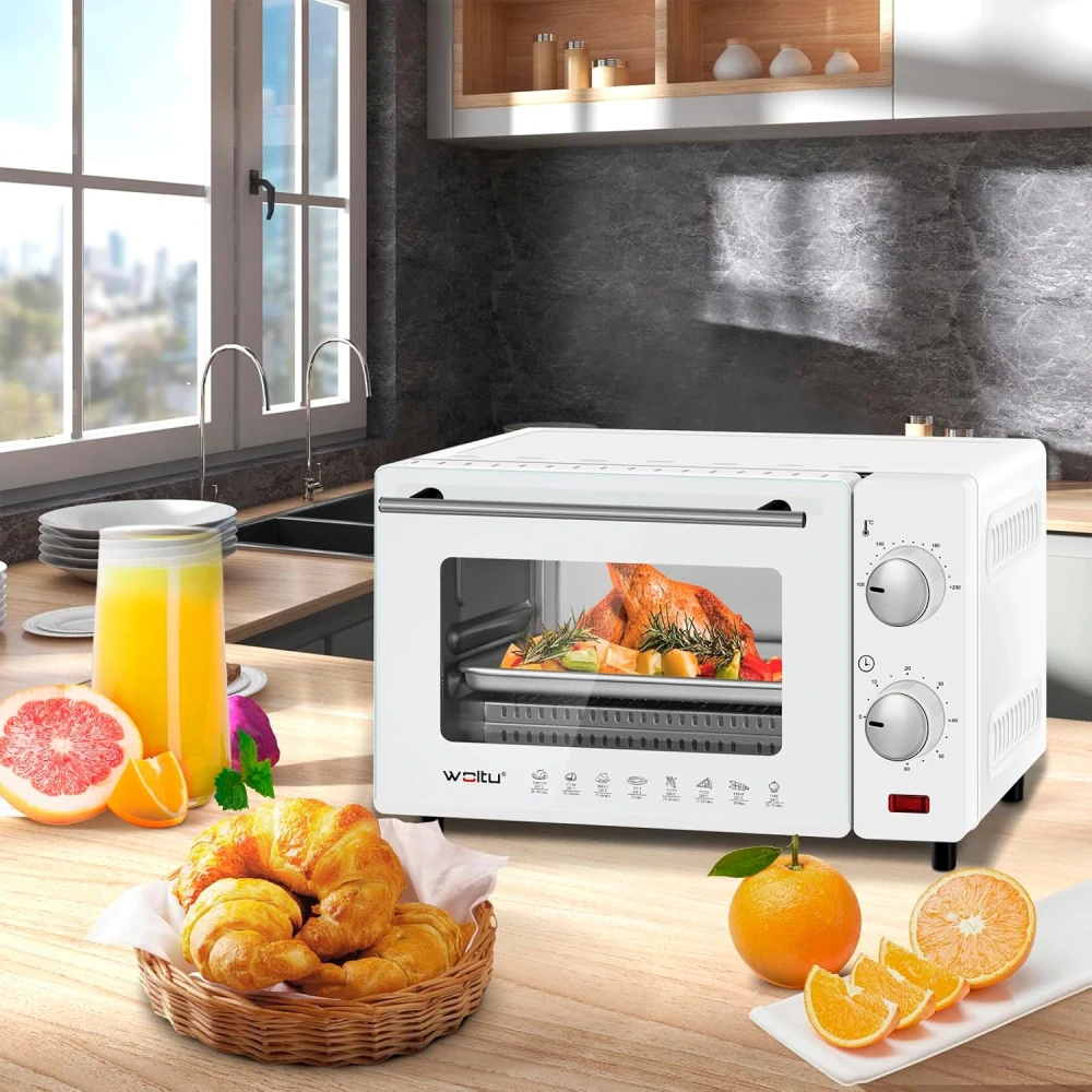 WOLTU mini trouba 10 l,trouba na pizzu, 100-230 °C