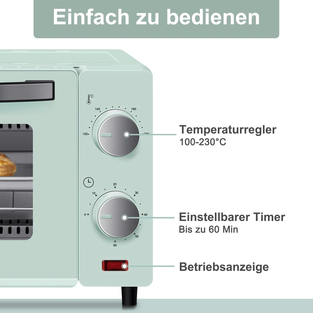 Mini trouba WANNYTON 10 l 650 wattů