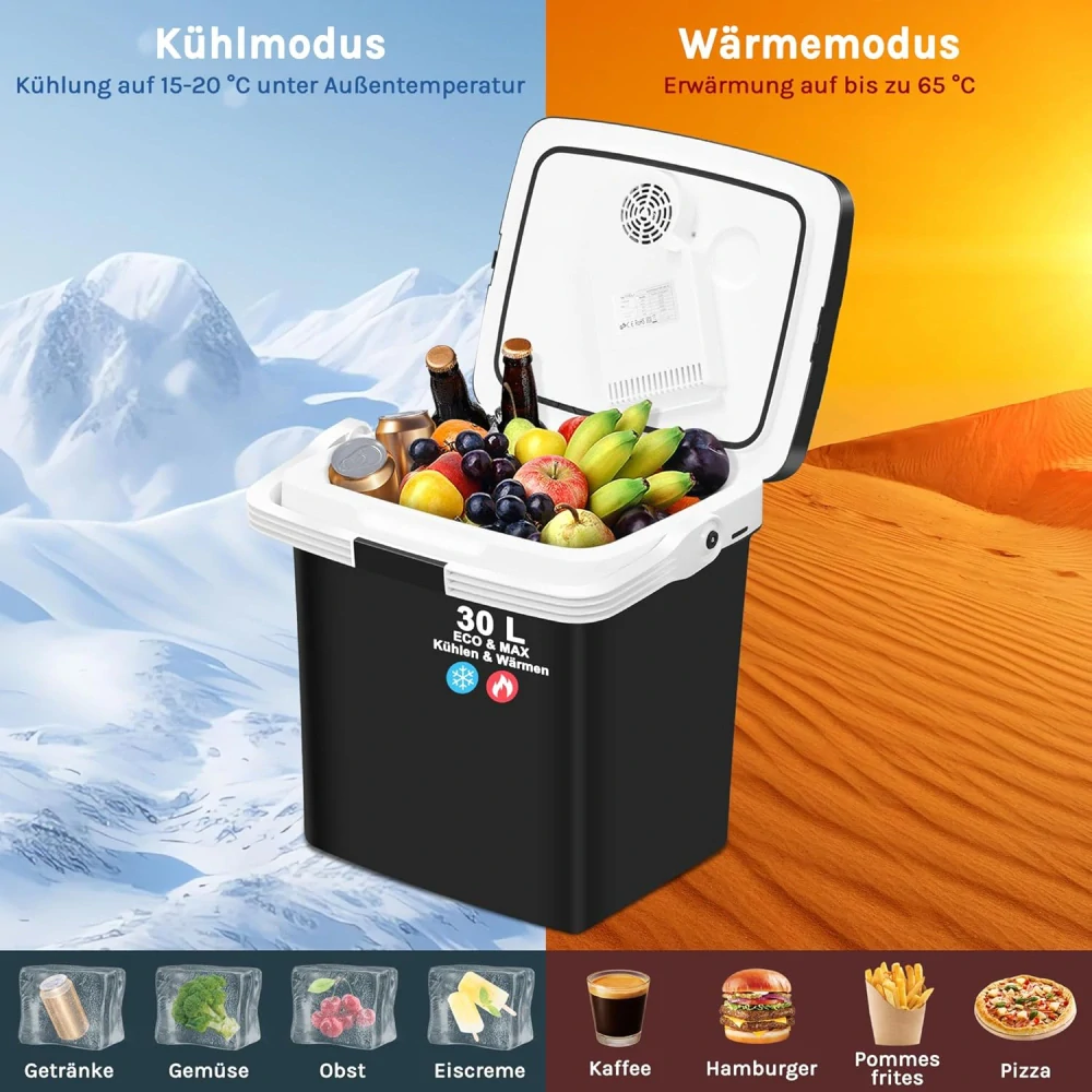 Chladicí box WOLTU, termoelektrická mini lednička, 26 l