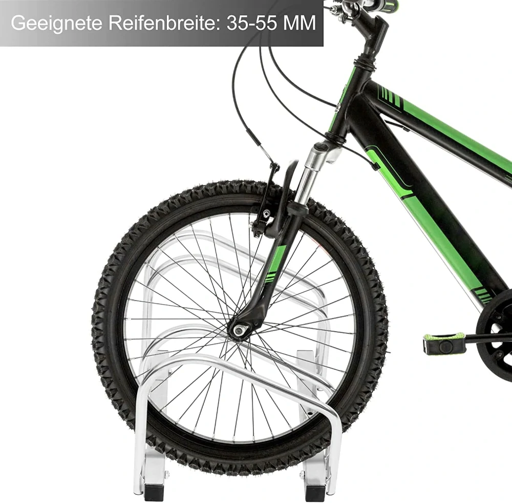 WOLTU Stojan na kolo Stojan na kolo Parkovací stojan Stojan na podlahu Podlahový stojan Kov