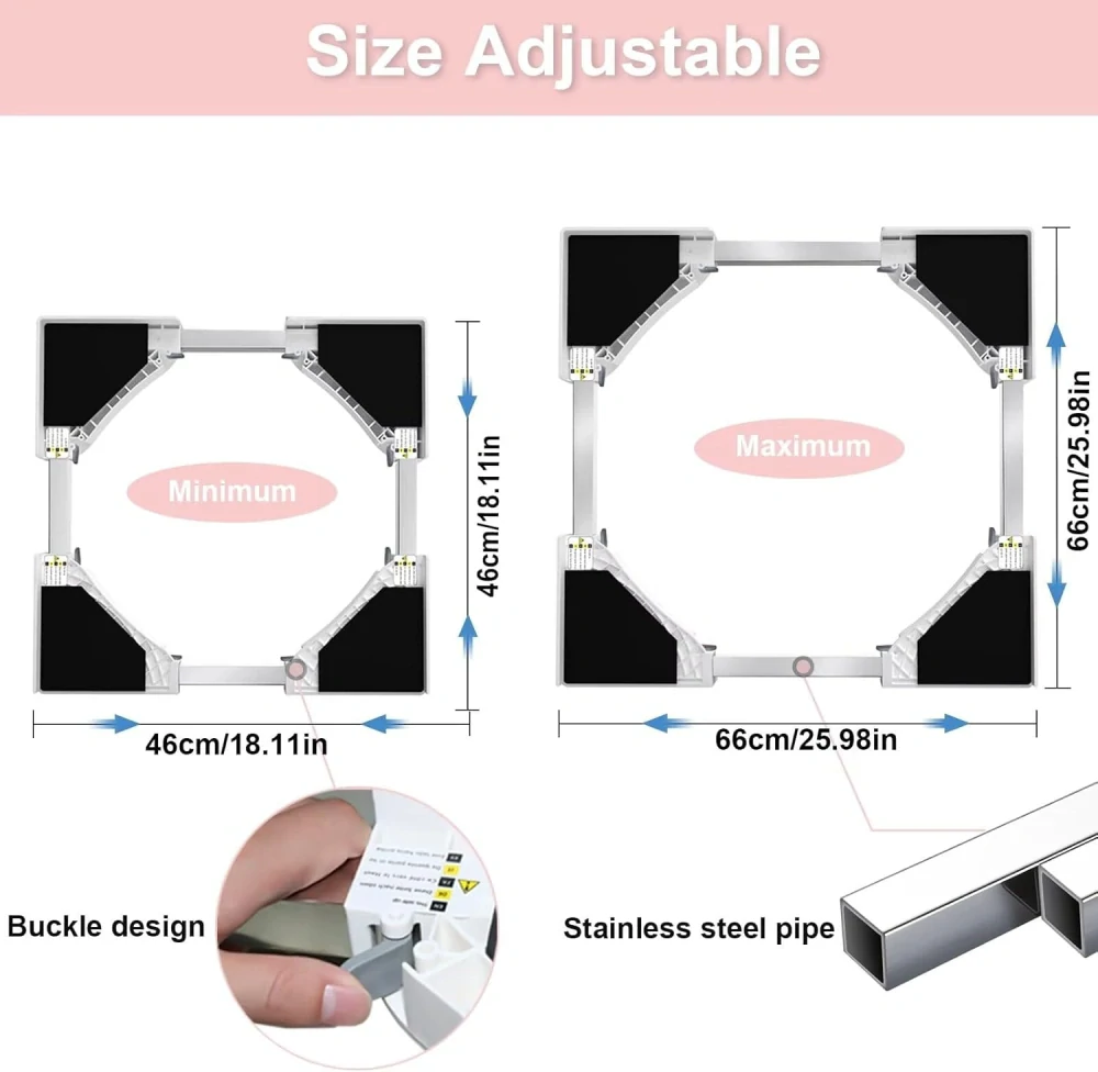Univerzální stohovací sada nastavitelná velikost (46-66 cm)