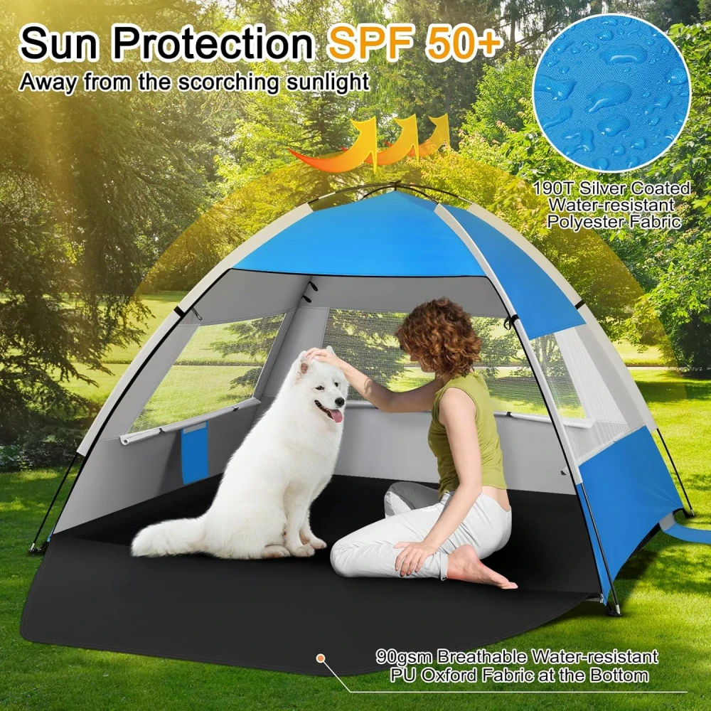 Přenosný plážový stan pro 3-4 osoby