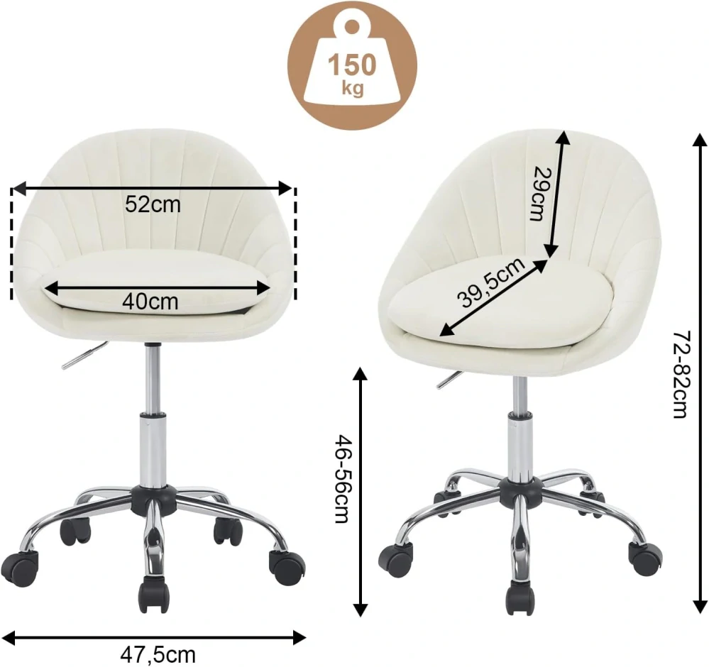 Kancelářské křeslo WOLTU, ergonomické,