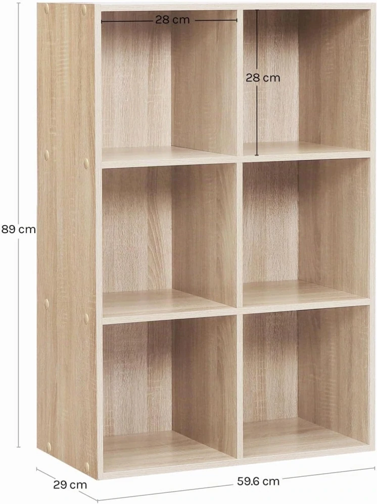 Knihovna WOLTU, 6 úložných kostek