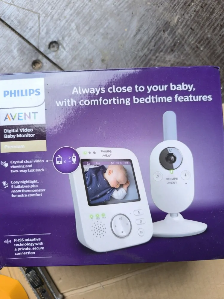 Philips SCD843/26 Avent Dětská video chůvička