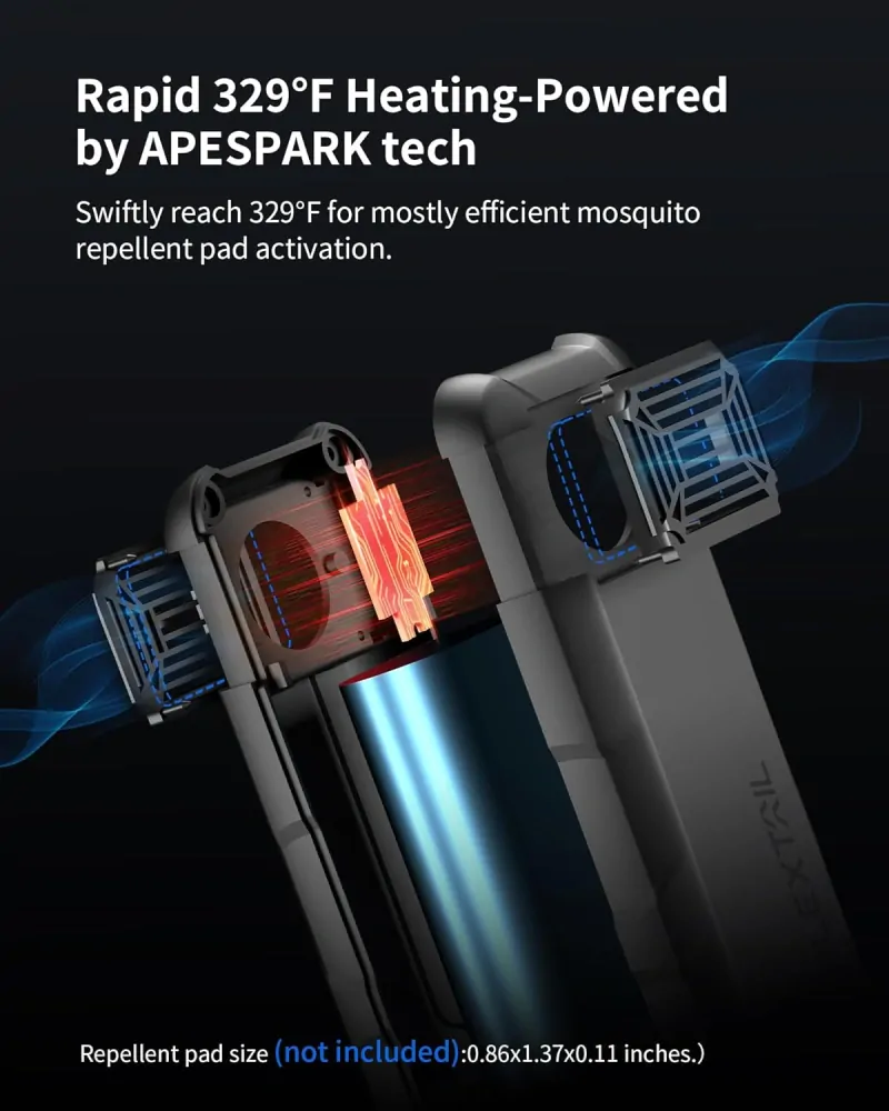 Přenosný elektrický repelent proti komárům Max Repel