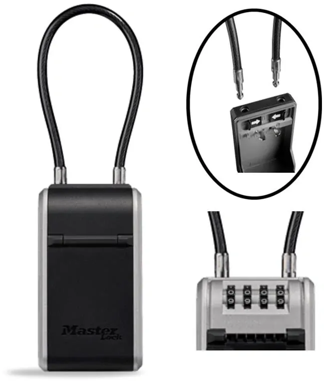 Master Lock Bezpečnostní schránka se závěsným lankem