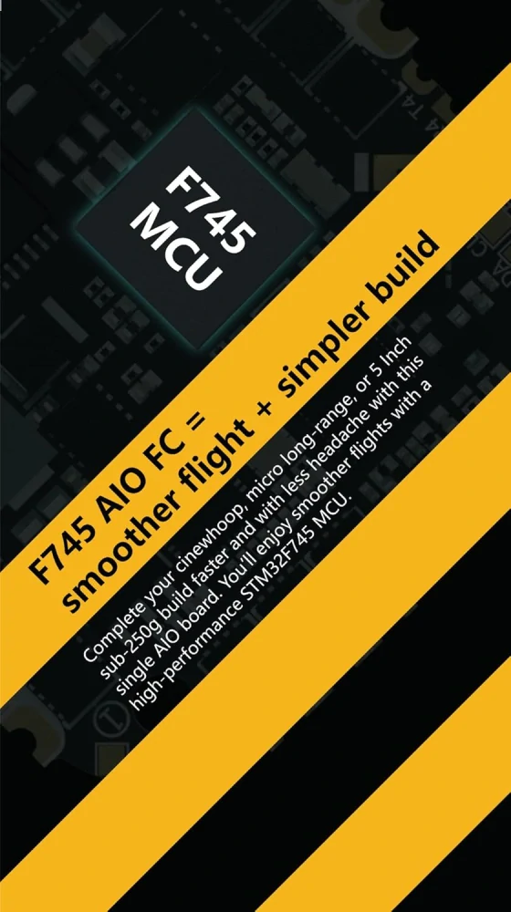 SPEEDY BEE F745 AIO zásobník regulátoru letu