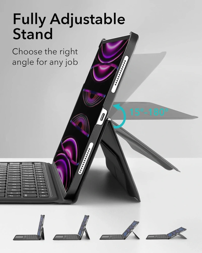 Pouzdro ESR s klávesnicí pro iPad Pro 12,9 palce (6./5./4./3. generace)