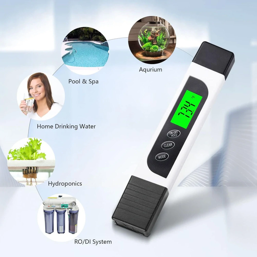 DIFCUL Cyfrowy miernik jakości wody 3 w 1