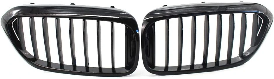 G30 G31 G38 530e 530i 540i 5 Series 2017 2018 Lesklá černá sportovní přední mřížka na ledviny - pár