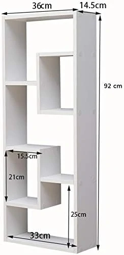 Etnicart Nástěnná police design podlahové police 36x92x14,5cm