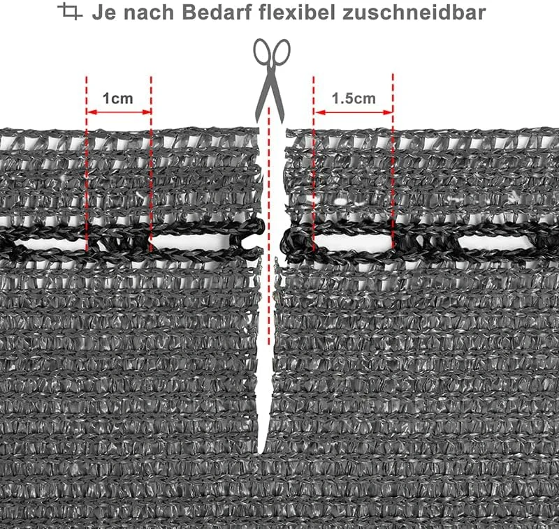 WOLTU plotová zástěna 1 x 25 m, 150 g/m²