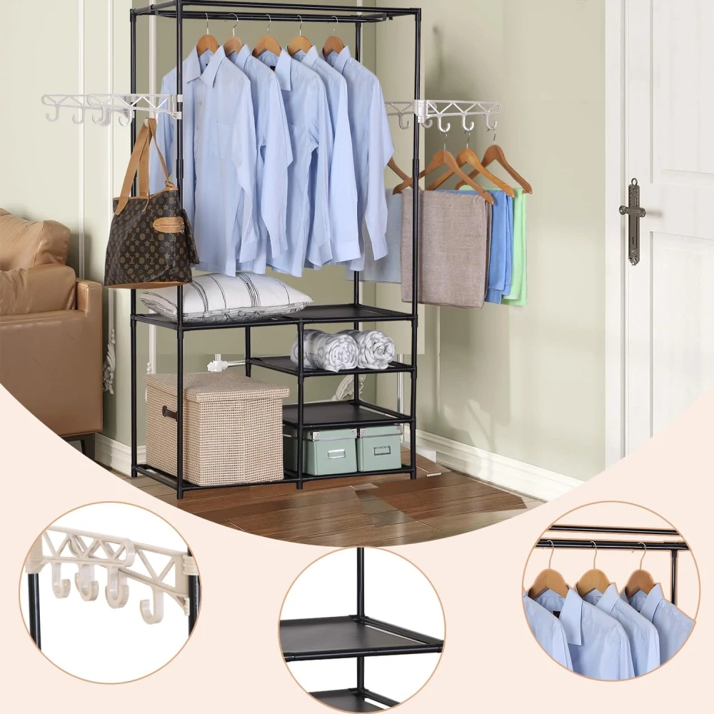 Věšák na oděvy WOLTU 