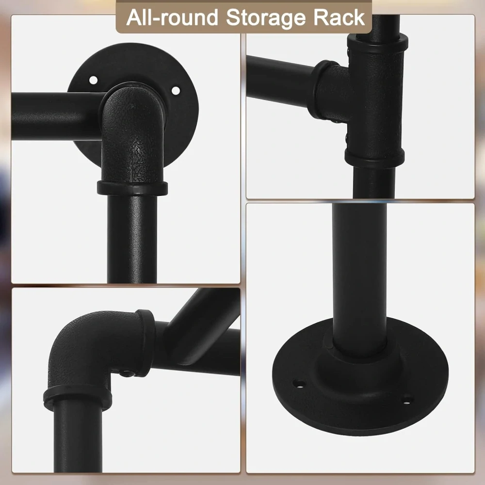 WOLTU věšák na oblečení pro montáž na stěnu