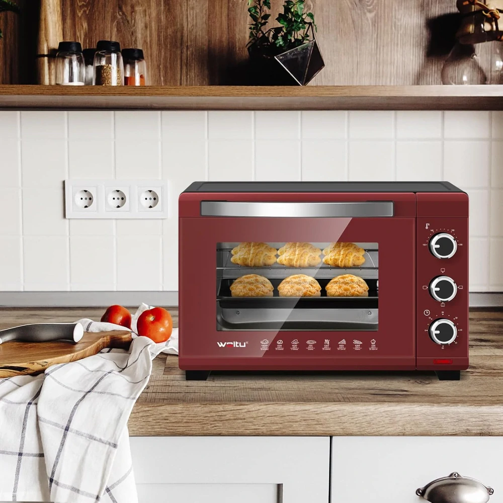Mini trouba WOLTU 28 l, trouba na pizzu 1600 W